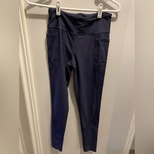 Navy Victoria Sport leggings